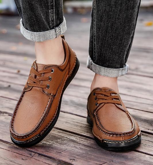 🔥Last day for 50% off!🔥 Men's comfortable, non-slip, corrective soft-soled leather shoes
