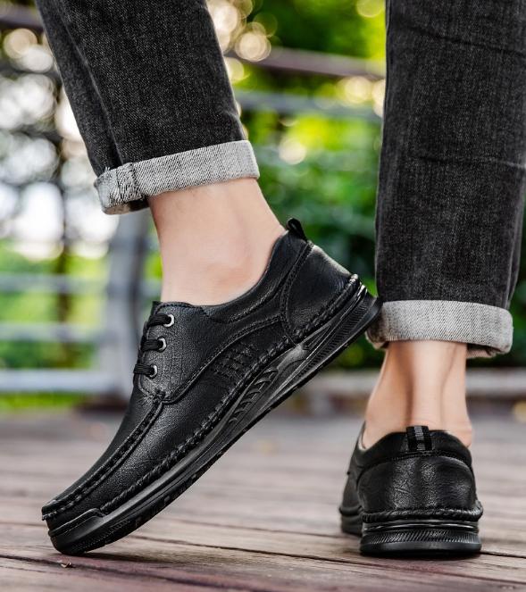 🔥Last day for 50% off!🔥 Men's comfortable, non-slip, corrective soft-soled leather shoes