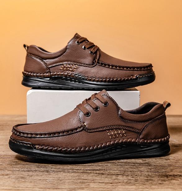 🔥Last day for 50% off!🔥 Men's comfortable, non-slip, corrective soft-soled leather shoes