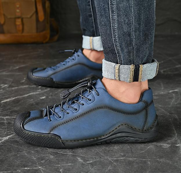 🔥Last day! 50% off!🔥 Men's comfortable, non-slip, corrective outdoor leather shoes
