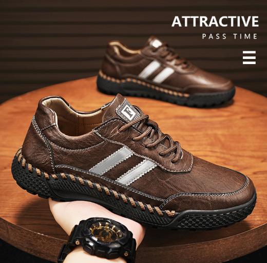 Last day for 60% off! 🔥⏱️ New Arrival ⏱️🔥 Men's Genuine Leather Orthopedic Casual Shoes