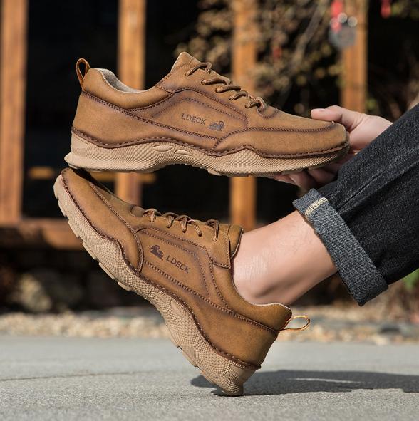 ⏰ Last day! 60% off 🔥 - Men's Arch Support & Breathable and Light & Non-Slip Shoes