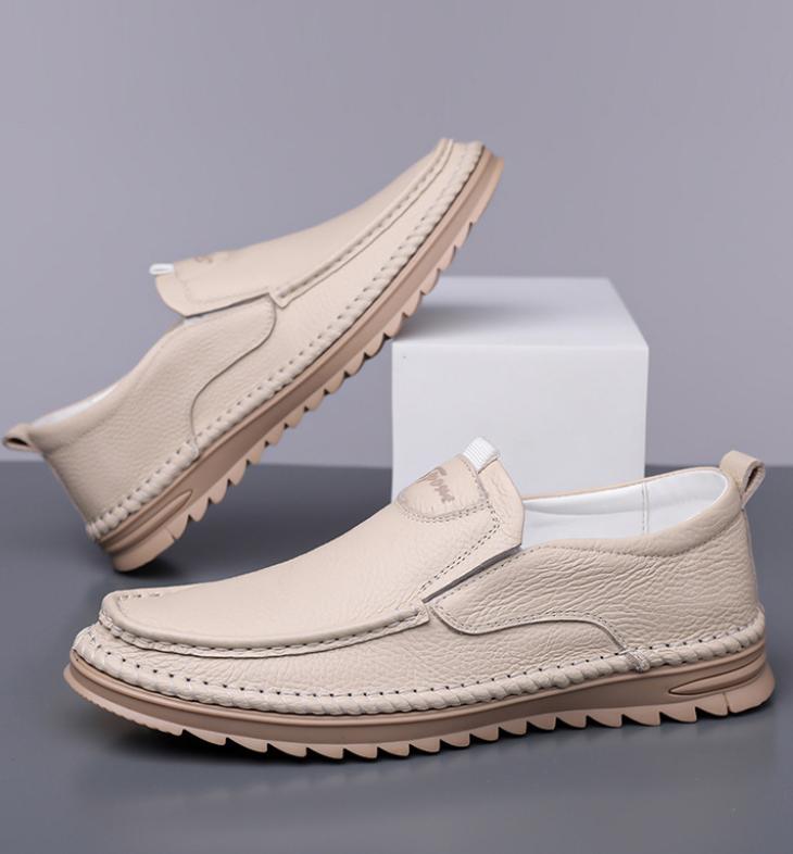 Last day to enjoy 50% off! 🔥⏱️ Christmas Sale ⏱️🔥 Men's genuine leather handmade casual shoes