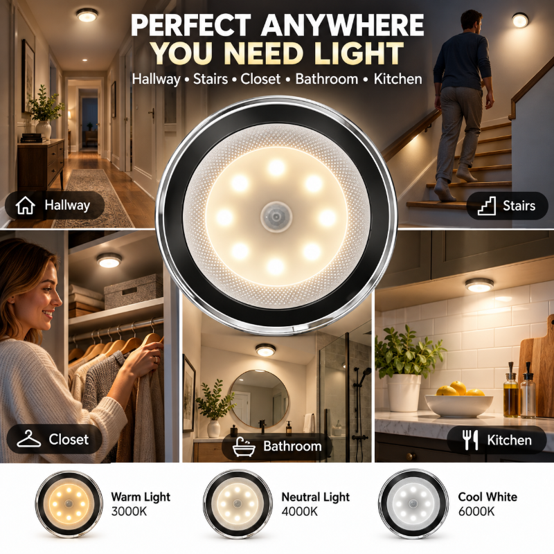 🔥LAST DAY 50% OFF - LED Motion Sensor Magnetic Night Light
