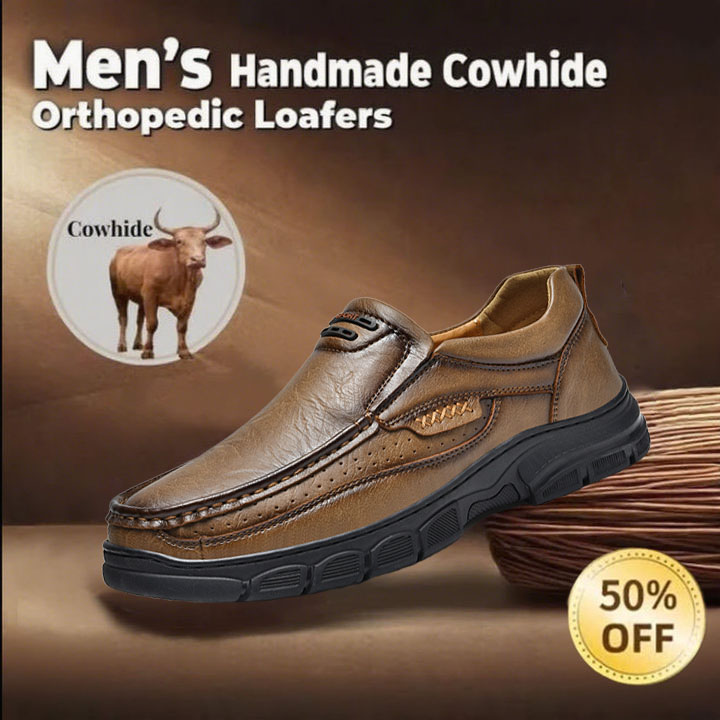🔥60% OFF 🔥Casual leather arch support non-slip wear-resistant loafers