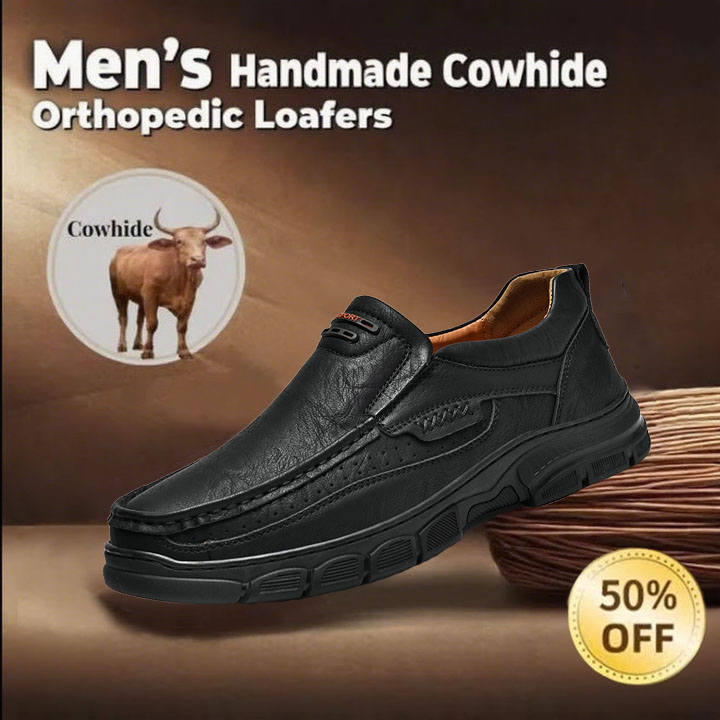 🔥60% OFF 🔥Casual leather arch support non-slip wear-resistant loafers