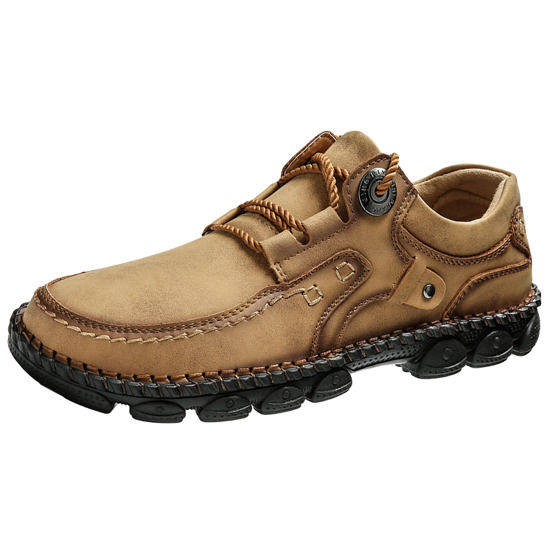 ⏰ 50% off - 2025 Newest Men's Orthopedic Leather Hiking Shoes