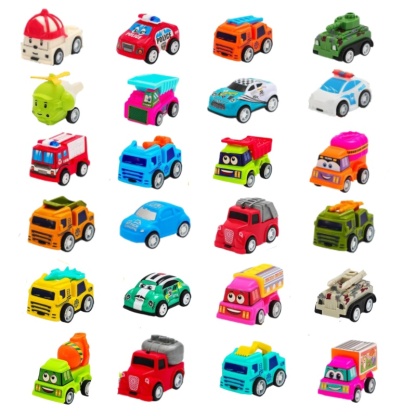 Christmas Countdown Calendar 24 Mini Cars Advent Calendar 2025 Toy Gift for Children