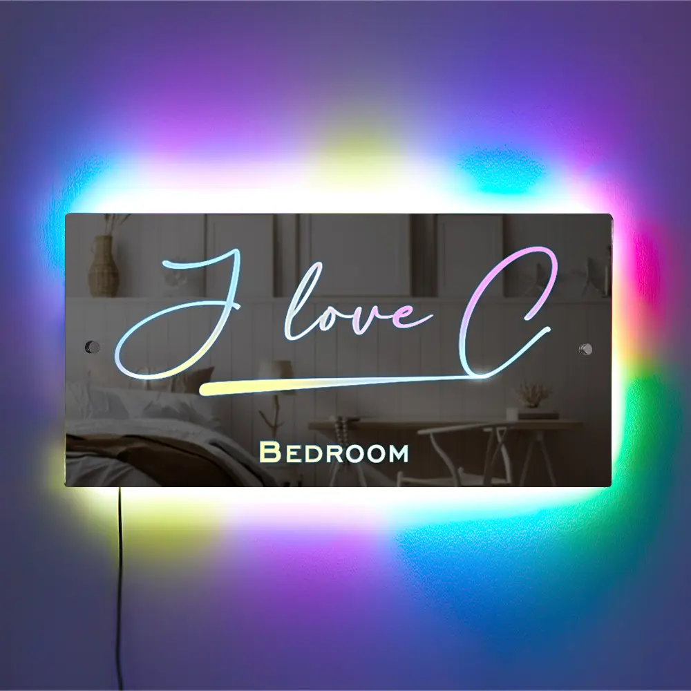 Hot Sale Personalised Name Mirror - Light Up Mirror