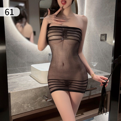 Womens Fishnet Bodystocking Crotchless Bodysuit Sexy Tights Soft Nightwear Lingerie