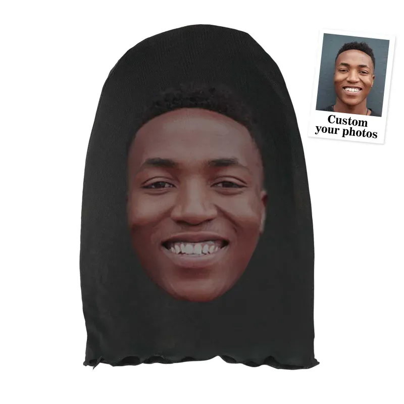 Personalized Face 3D Spoof Mask Custom Photo Cosplay Funny Mask Performance Mask for Party for Halloween