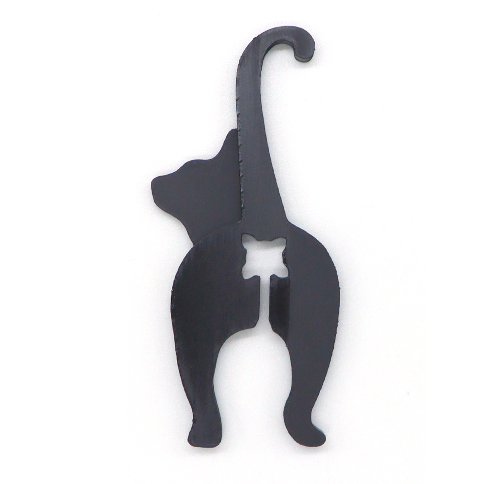 Funny Cat Butt Bread Clip: 3D Printed Reusable Bag Sealer