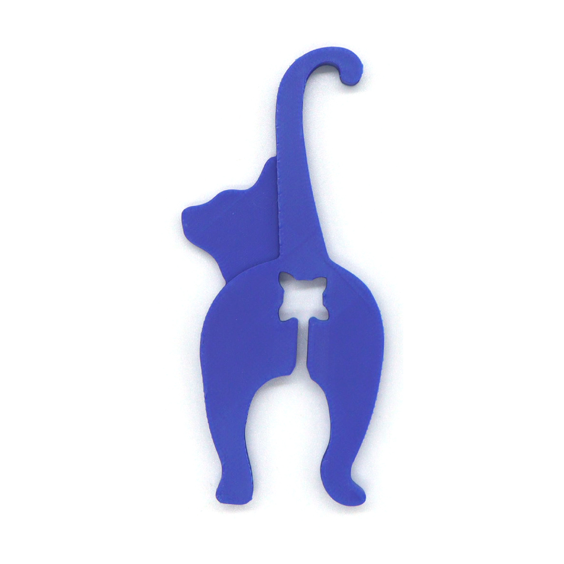 Funny Cat Butt Bread Clip: 3D Printed Reusable Bag Sealer