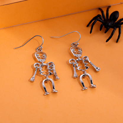 Halloween Earrings Combination Cartoon Funny Easter Earrings Set