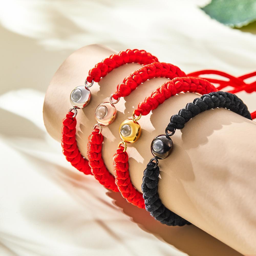 Custom Photo Projection Bracelet Simple Design Trend Gifts