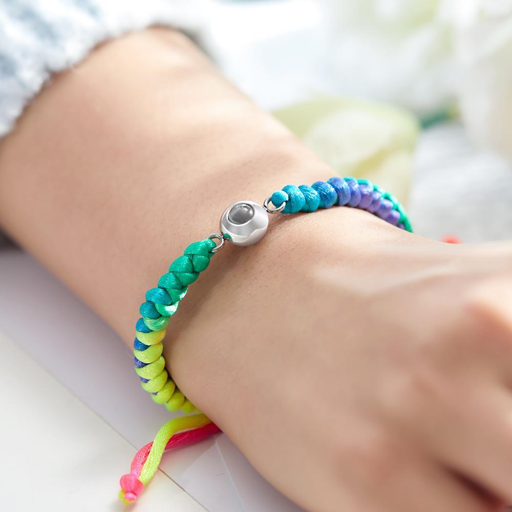 Custom Photo Projection Bracelet Simple Design Trend Gifts