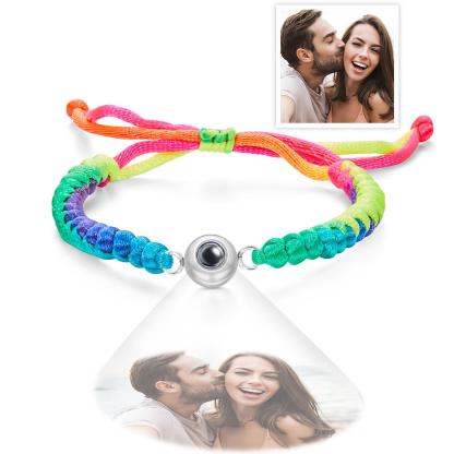 Custom Photo Projection Bracelet Simple Design Trend Gifts