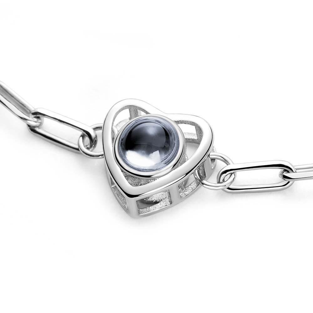 Custom Photo Projection Bracelet Gift for Special Person