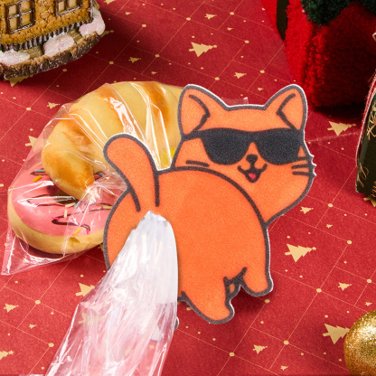 Funny Cat Butt Bread Clip: 3D Printed Reusable Bag Sealer