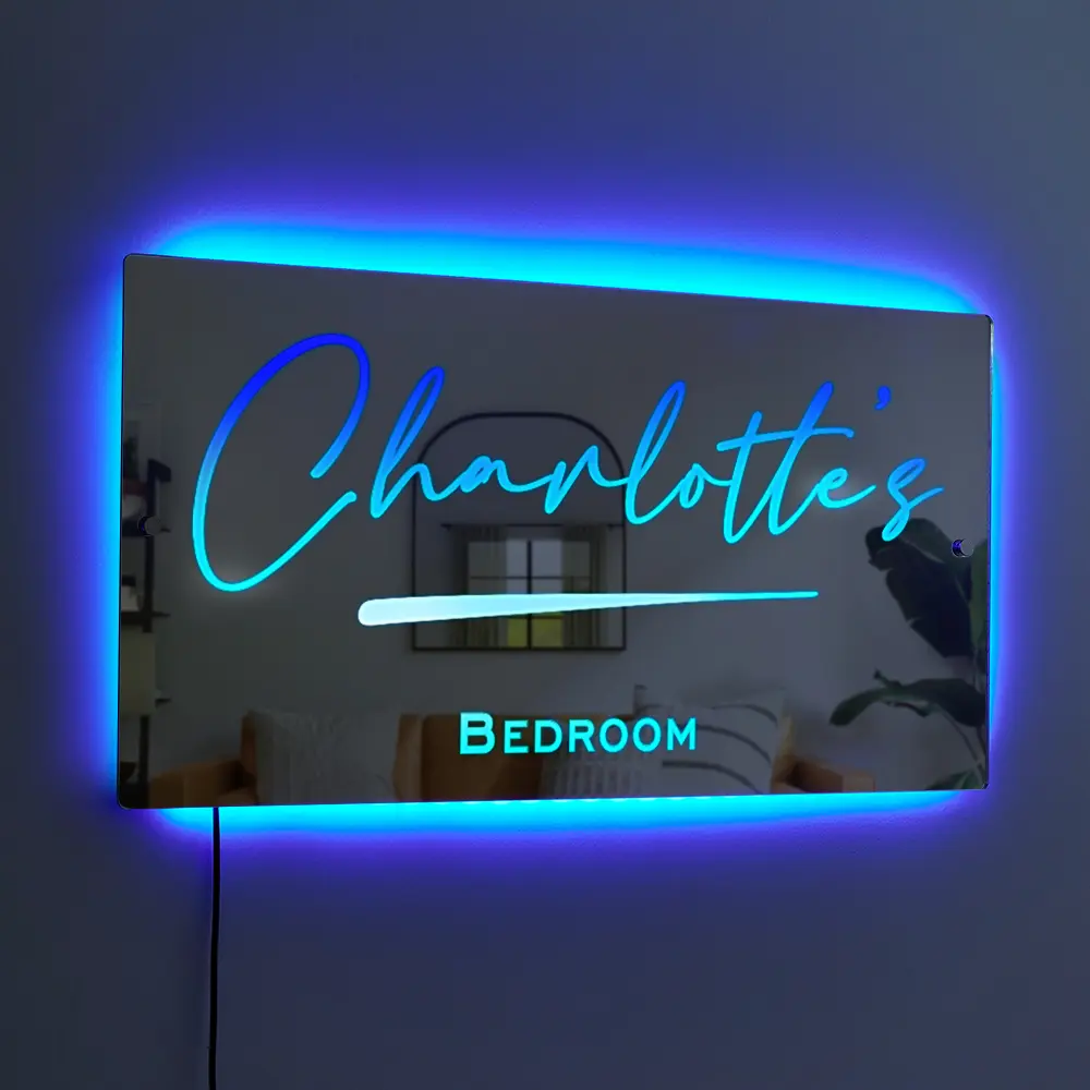 Hot Sale Personalised Name Mirror - Light Up Mirror
