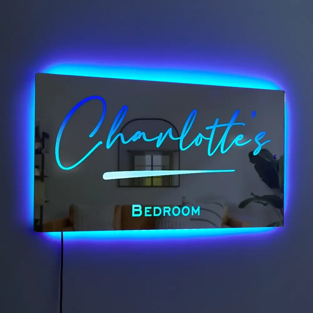 Hot Sale Personalised Name Mirror - Light Up Mirror