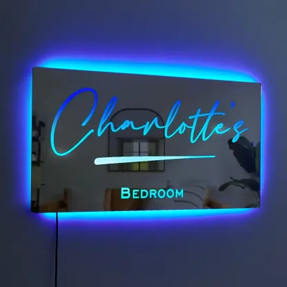 Hot Sale Personalised Name Mirror - Light Up Mirror