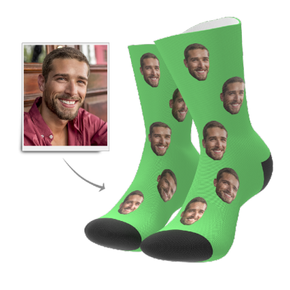 Custom Face Socks Personalized Photo Sock