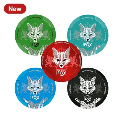 White FOX New 16mg 5 Flavors