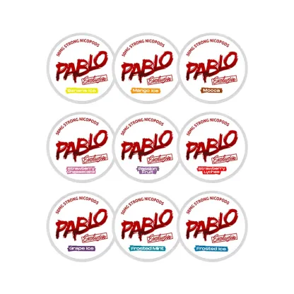 Pablo Pouches 30mg with 5 Flavors