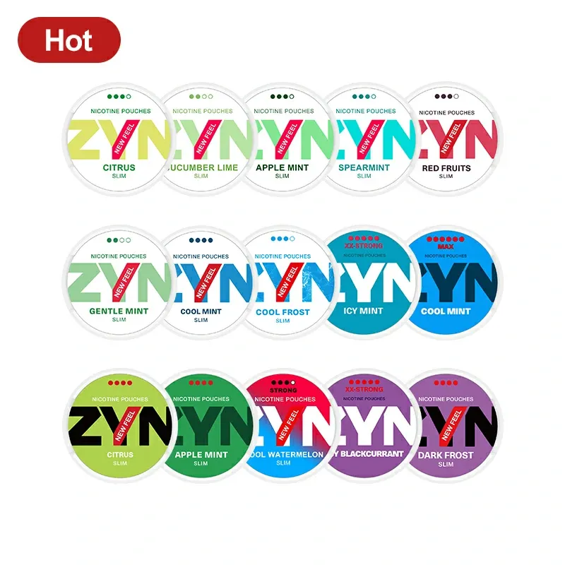 Popular EU Swedish ZYN Pouches with 20 More Flavors