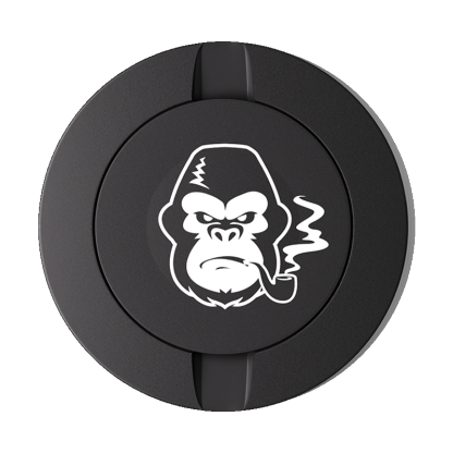 Black Metal Two-Tie Container Cans-Snustore