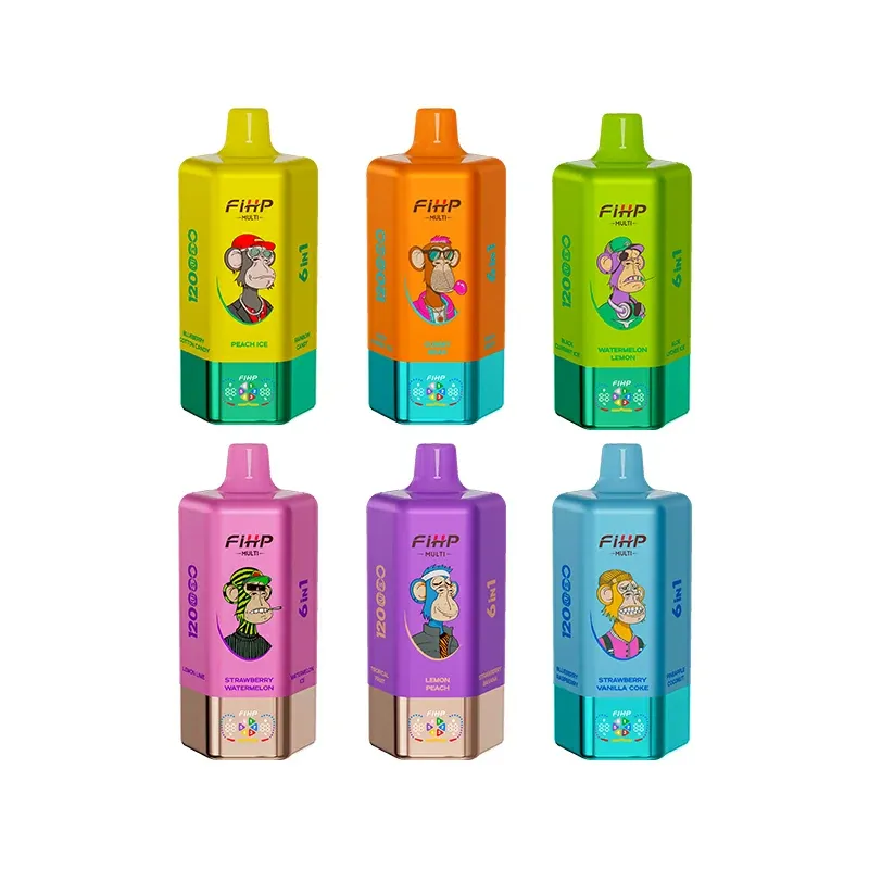 FIHP 120K 6-in-1 120000 Puffs | 5% | Pineapple Coconut&Blue Razz&Mixed Berries &Mango Peach&Blueberry Raspberry&Strawberry Vanilla Coke-Snustore