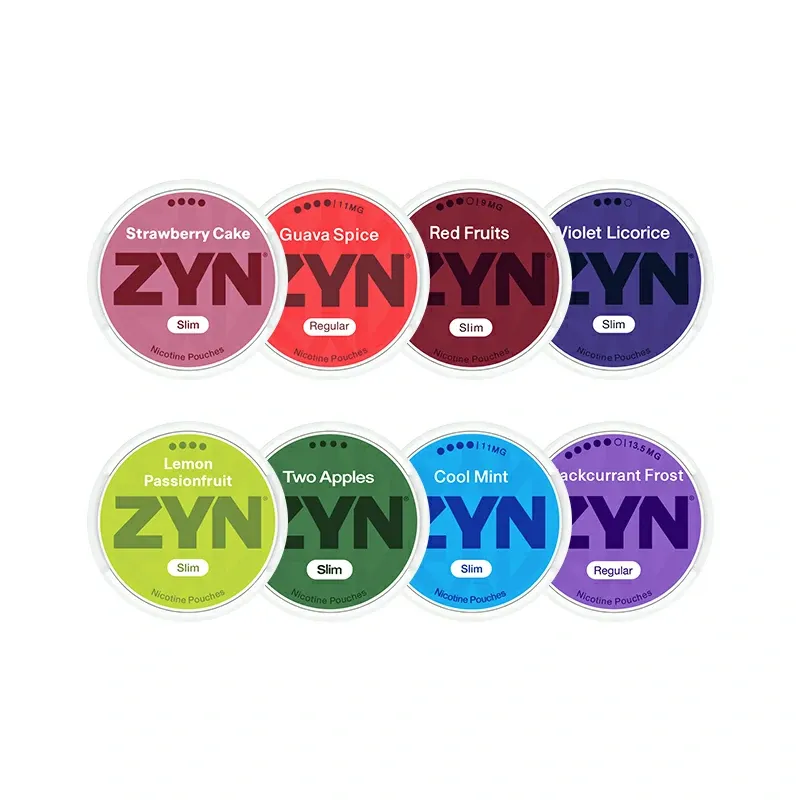 European ZYN Pouches with 10 Flavors - New 2025 Edition
