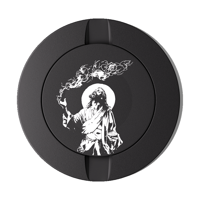 Black Metal Two-Tie Container Cans-Snustore