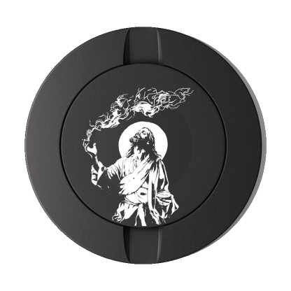 Black Metal Two-Tie Container Cans-Snustore