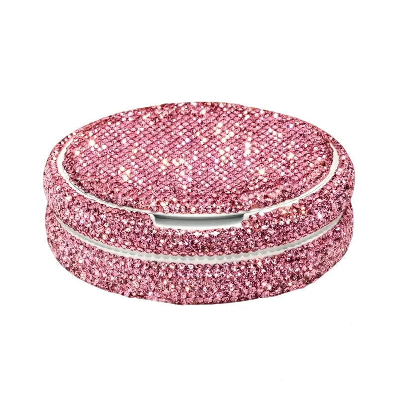 Rose Diamond Portable Case Pouch Container