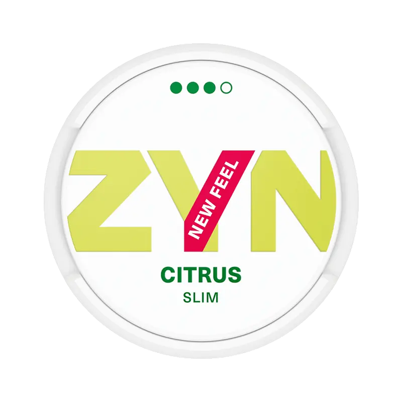 ZYN EU Citrus Slim 9mg-Snustore