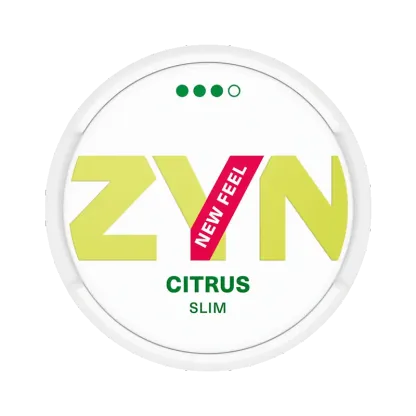 ZYN EU Citrus Slim 9mg-Snustore