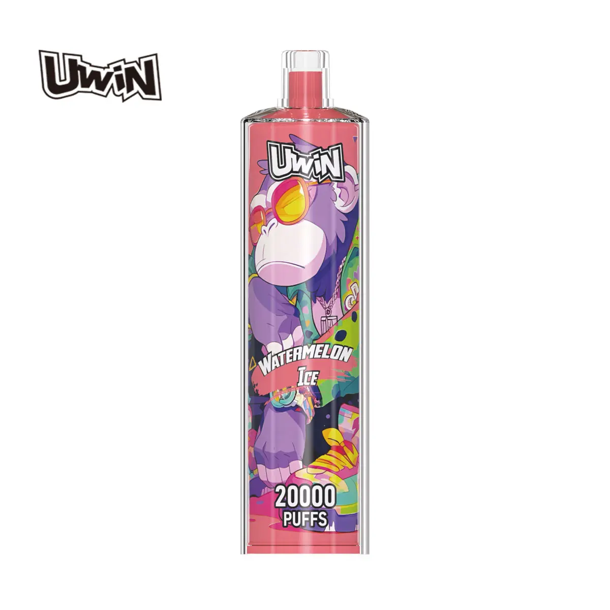 Uwin SHISHA HOOKAH Crystal 20000 Puffs｜Watermelon Ice｜5%