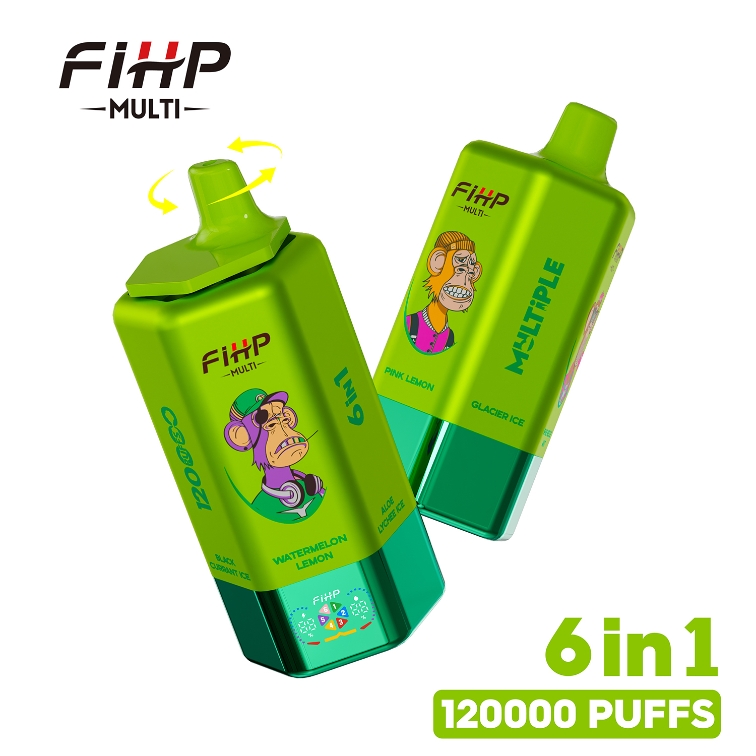 FIHP 120K 6-in-1 120000 Puffs 5%-Snustore