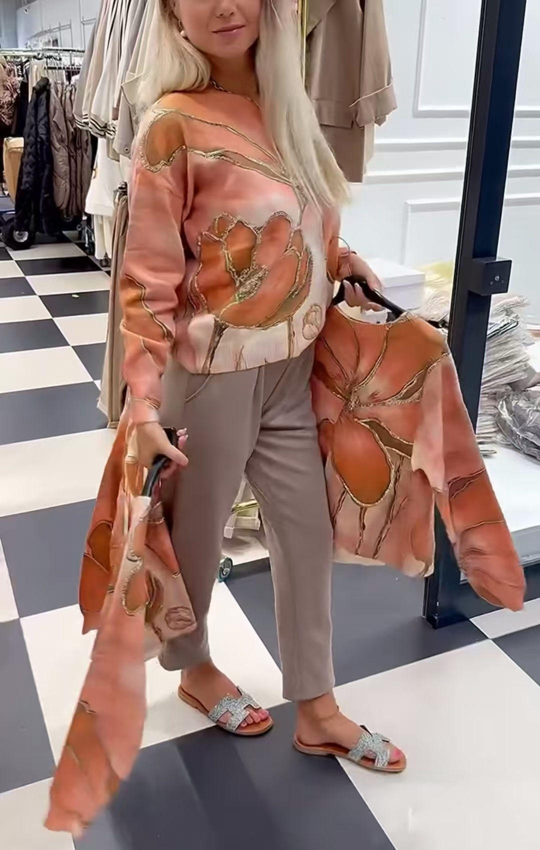 Kombinacja damska elegancka