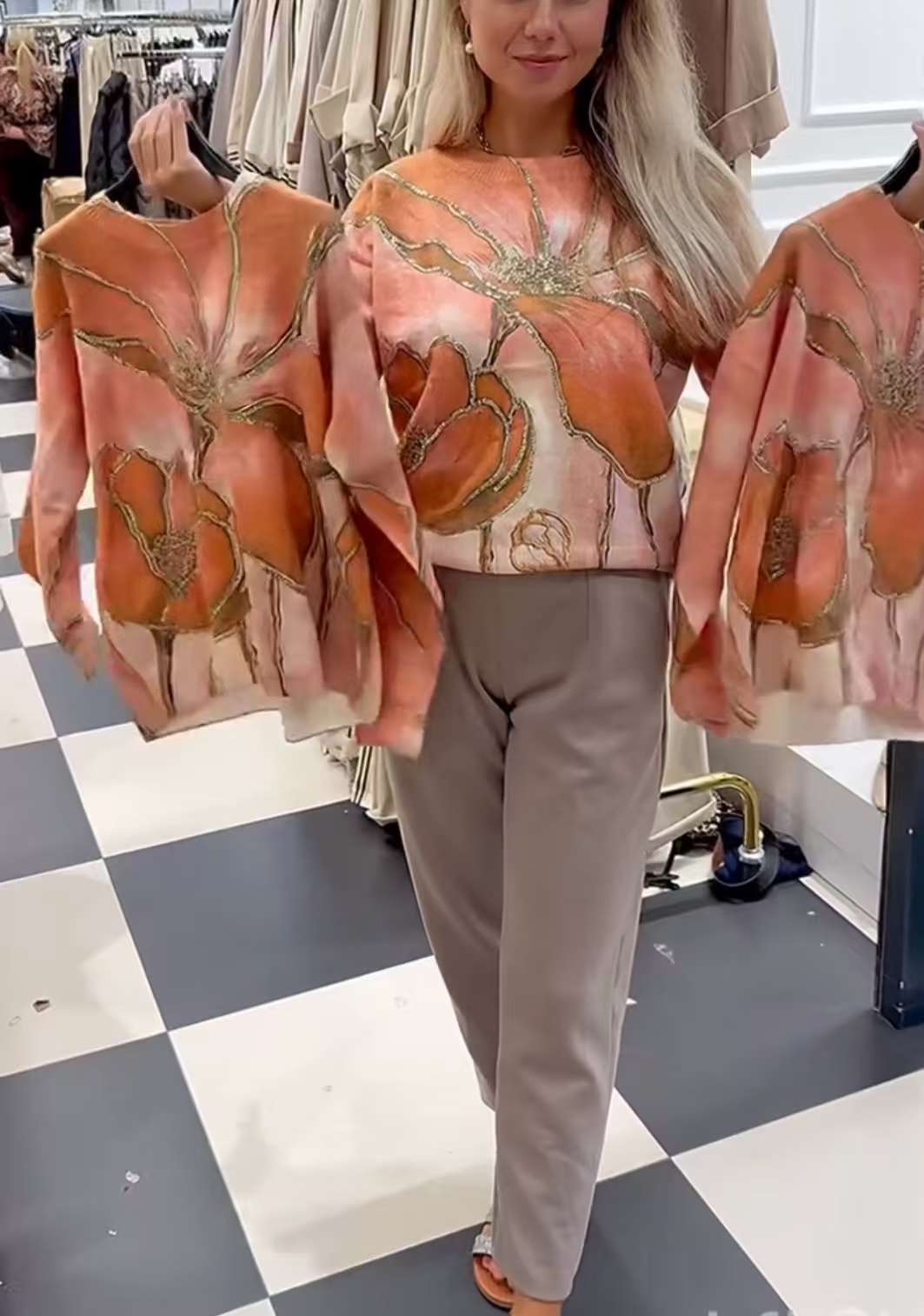 Kombinacja damska elegancka