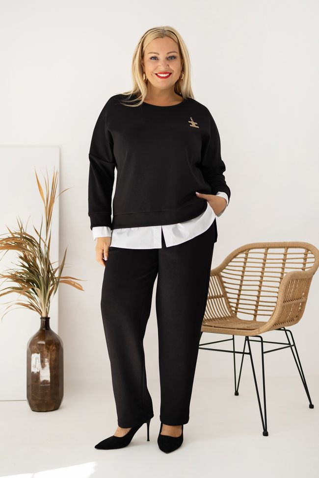 ✨🇮🇹WŁOSKA NOWOŚĆ🇮🇹✨ HIT CENA ✨ Komplet z dzianiny masełko. Rozmiary do 8XL.  Polska marka. ✨✨✨✨✨