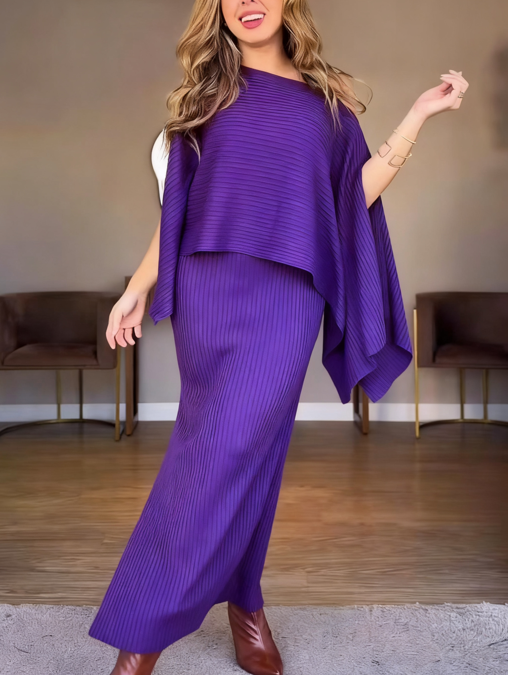 Super rabat -69%‼️‼️Komplet damski z tuniką i suknia.