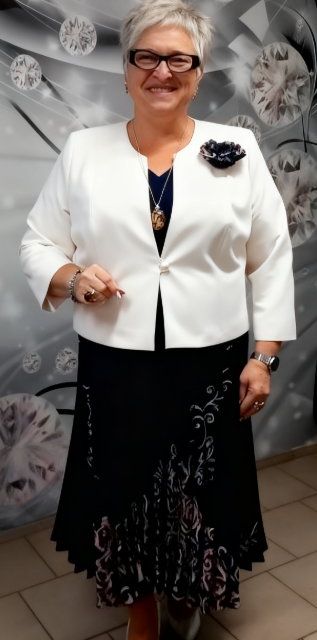👗✨[S-5XL]🔥Elegancki zestaw: marynarka w kwiatowy wzór w połączeniu z wzorzystą spódnicą