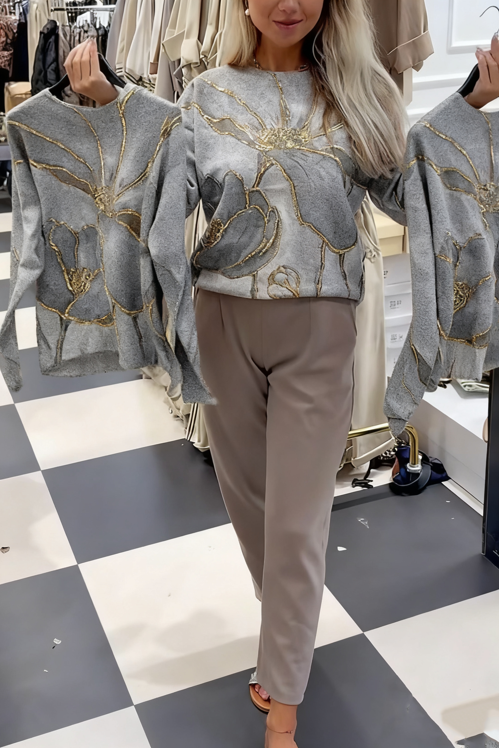 Kombinacja damska elegancka