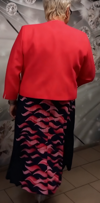 👗✨[S-5XL]🔥Elegancki zestaw: marynarka w kwiatowy wzór w połączeniu z wzorzystą spódnicą