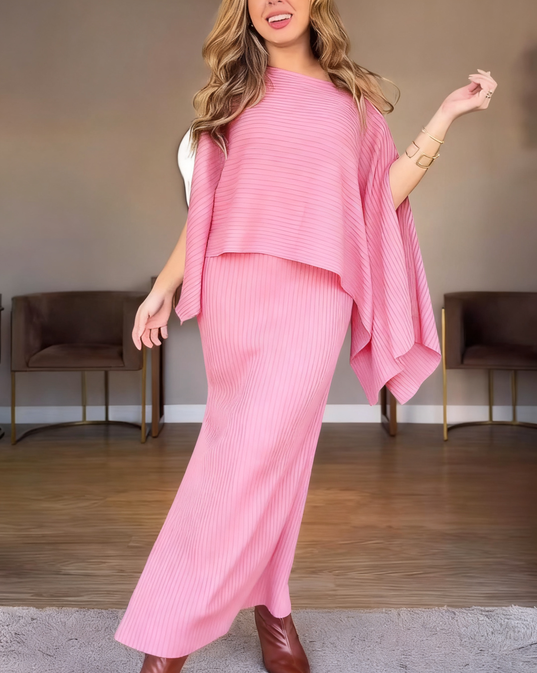 Super rabat -69%‼️‼️Komplet damski z tuniką i suknia.