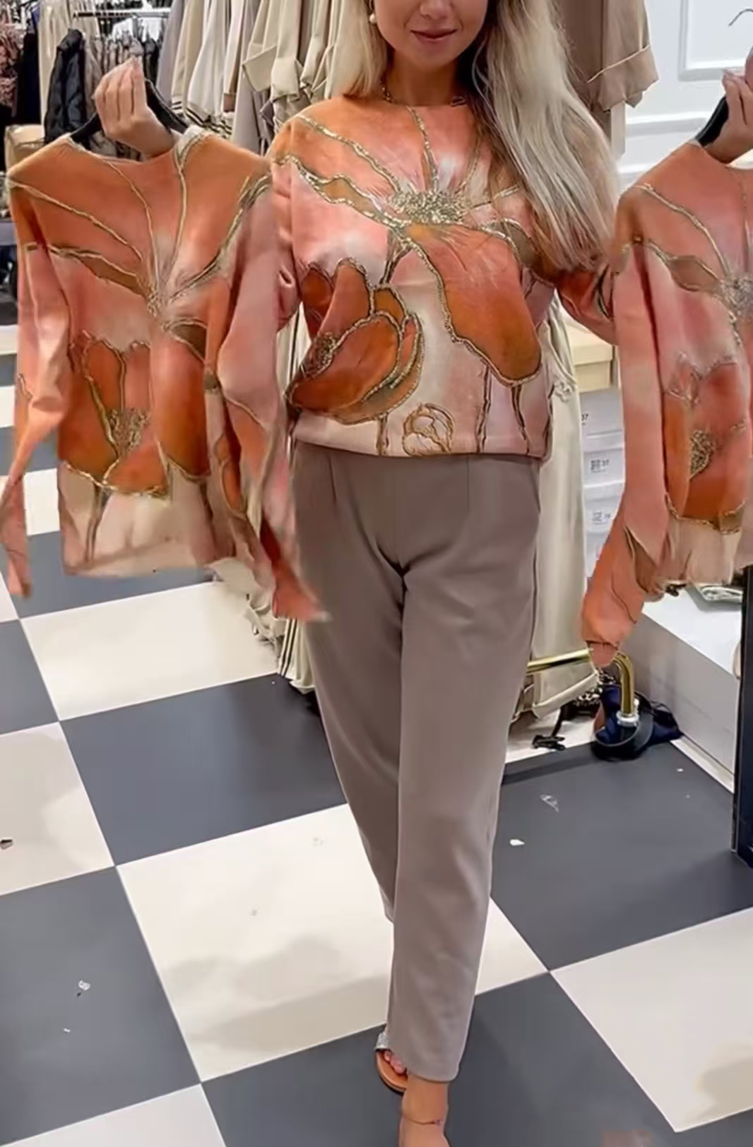 Kombinacja damska elegancka