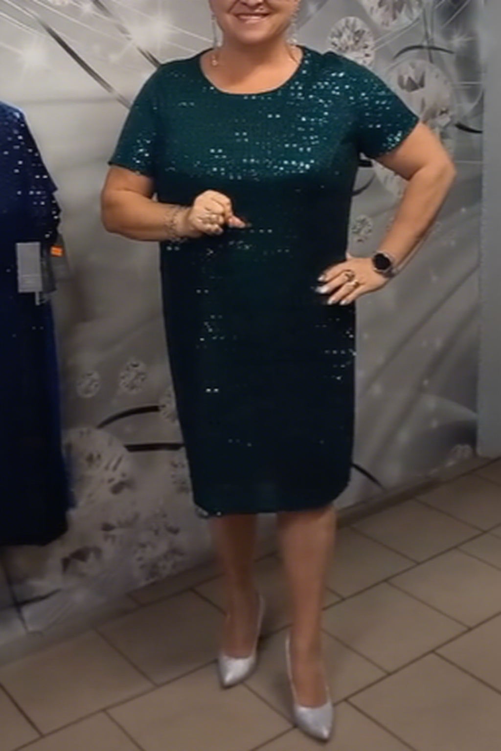 Sukienka z Pailletkami